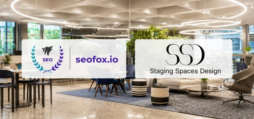 How seofox.io Helped Staging Spaces Design Increase Search Visibility, Website Traffic & Qualified Leads